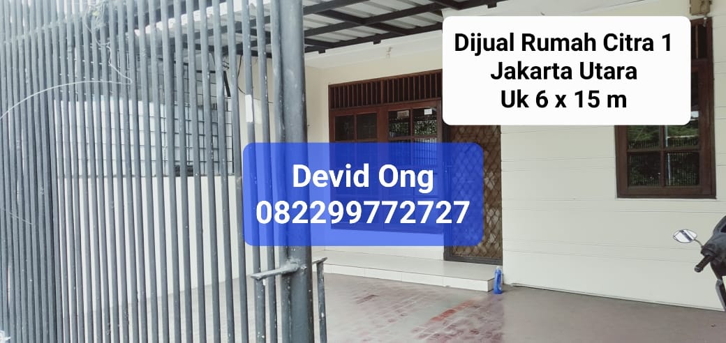 Dijual Rumah Citra Garden 1 MURAH, Jakarta Barat