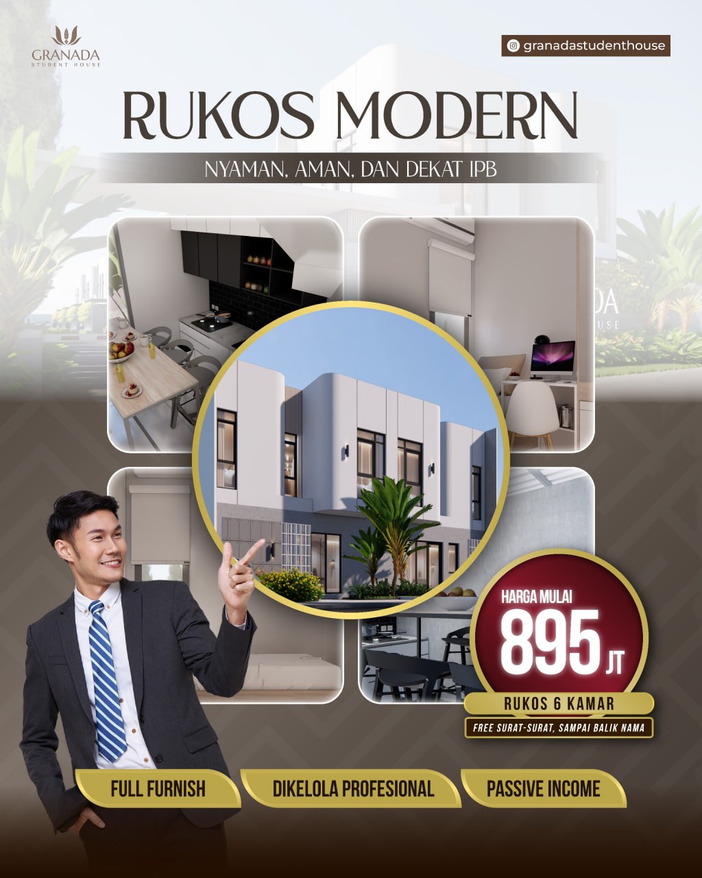 Peluang Emas dari Aset Kos Dekat IPB