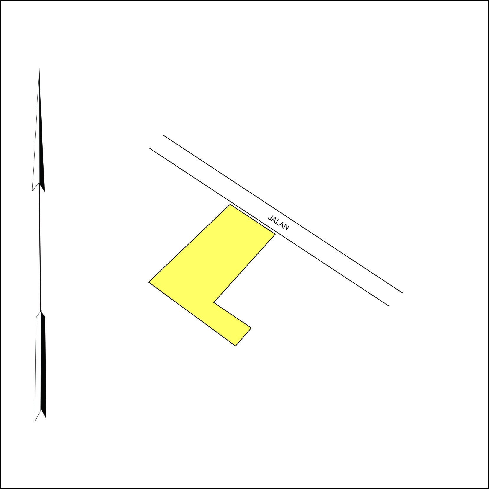 Kavling 277 m2 SHM Bebas Banjir di Cisaranten Kulon Arcamanik