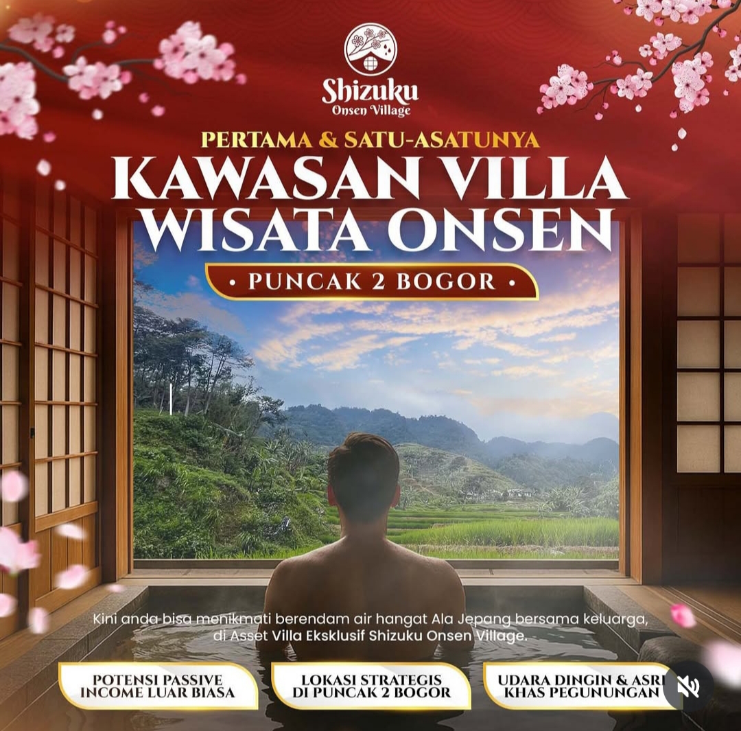 Investasi Villa Premium Nuansa Jepang di Bogor