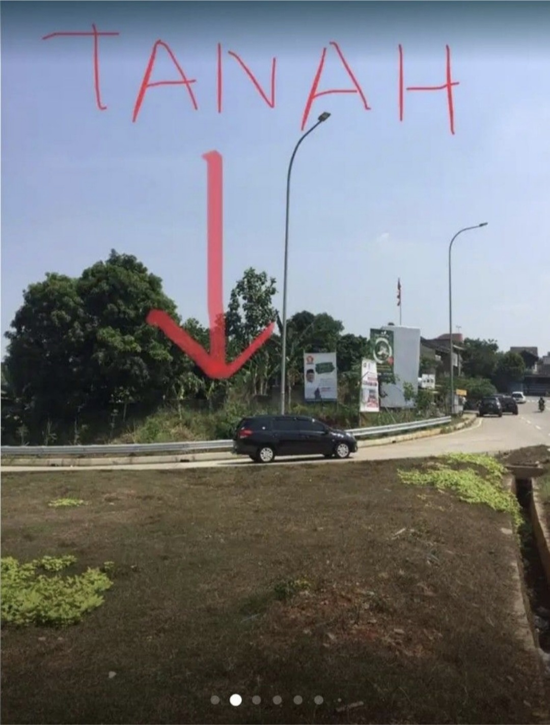 Tanah di brigif cinere gandul depok