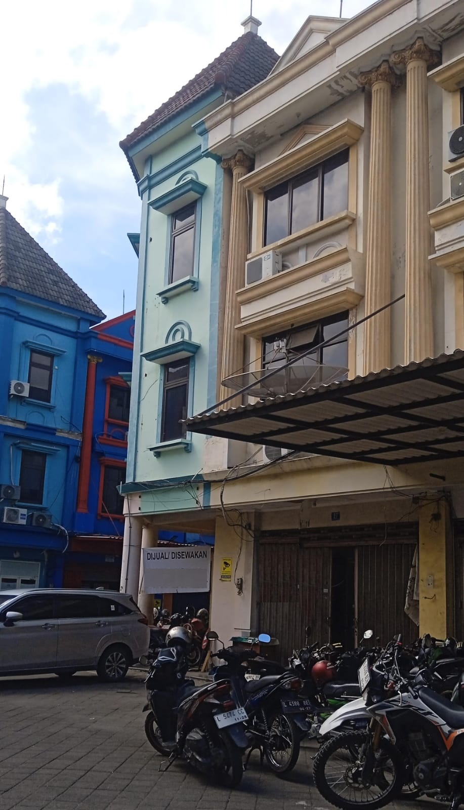 ruko disewakan menur pumpungan surabaya