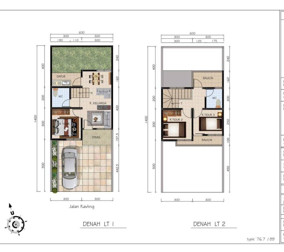 Rumah 2lantai readystok Cluster dekat stasiun Tambun