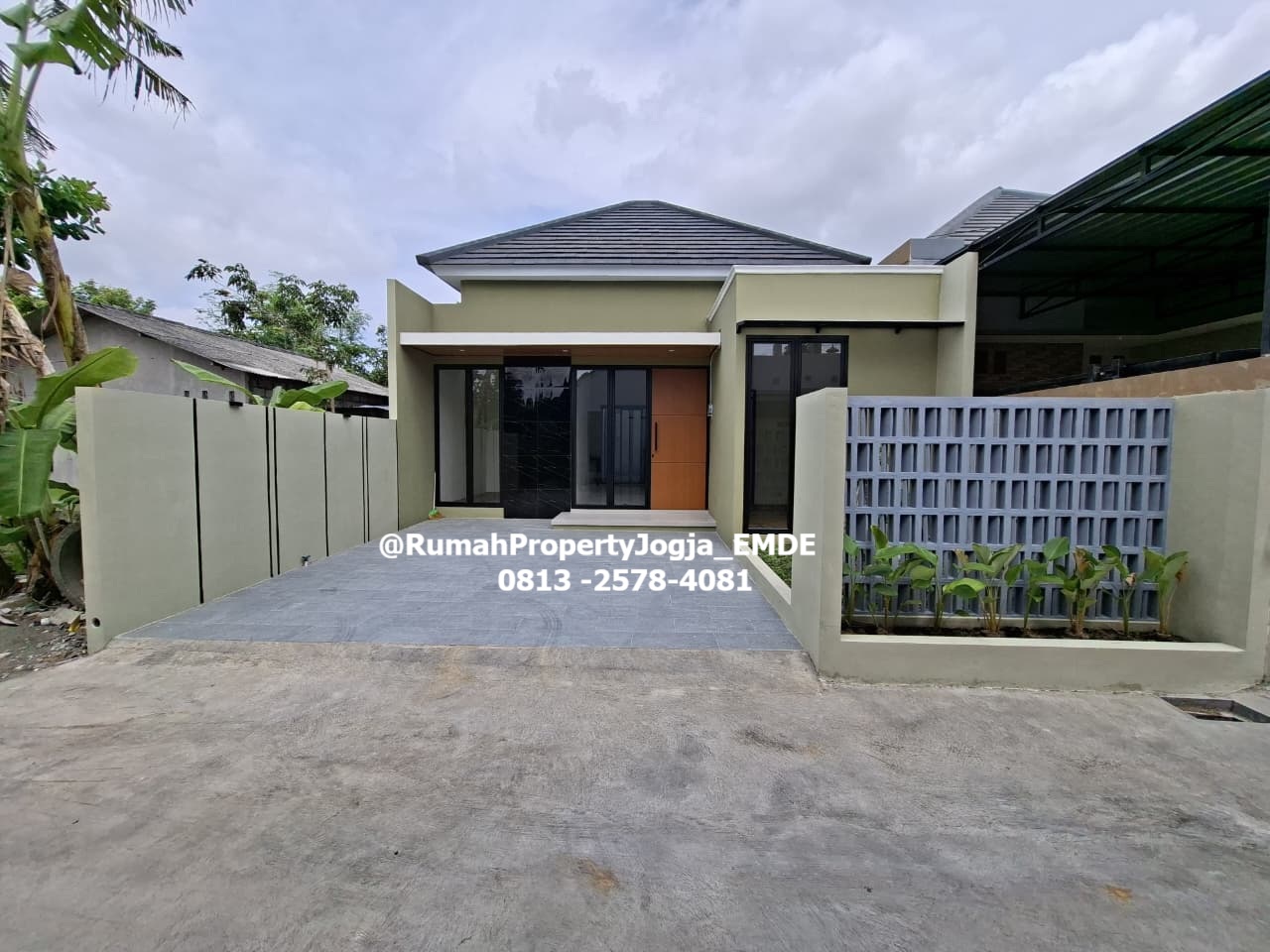 Rumah Cantik Modern dekat SPBU Balecatur Gamping Sleman