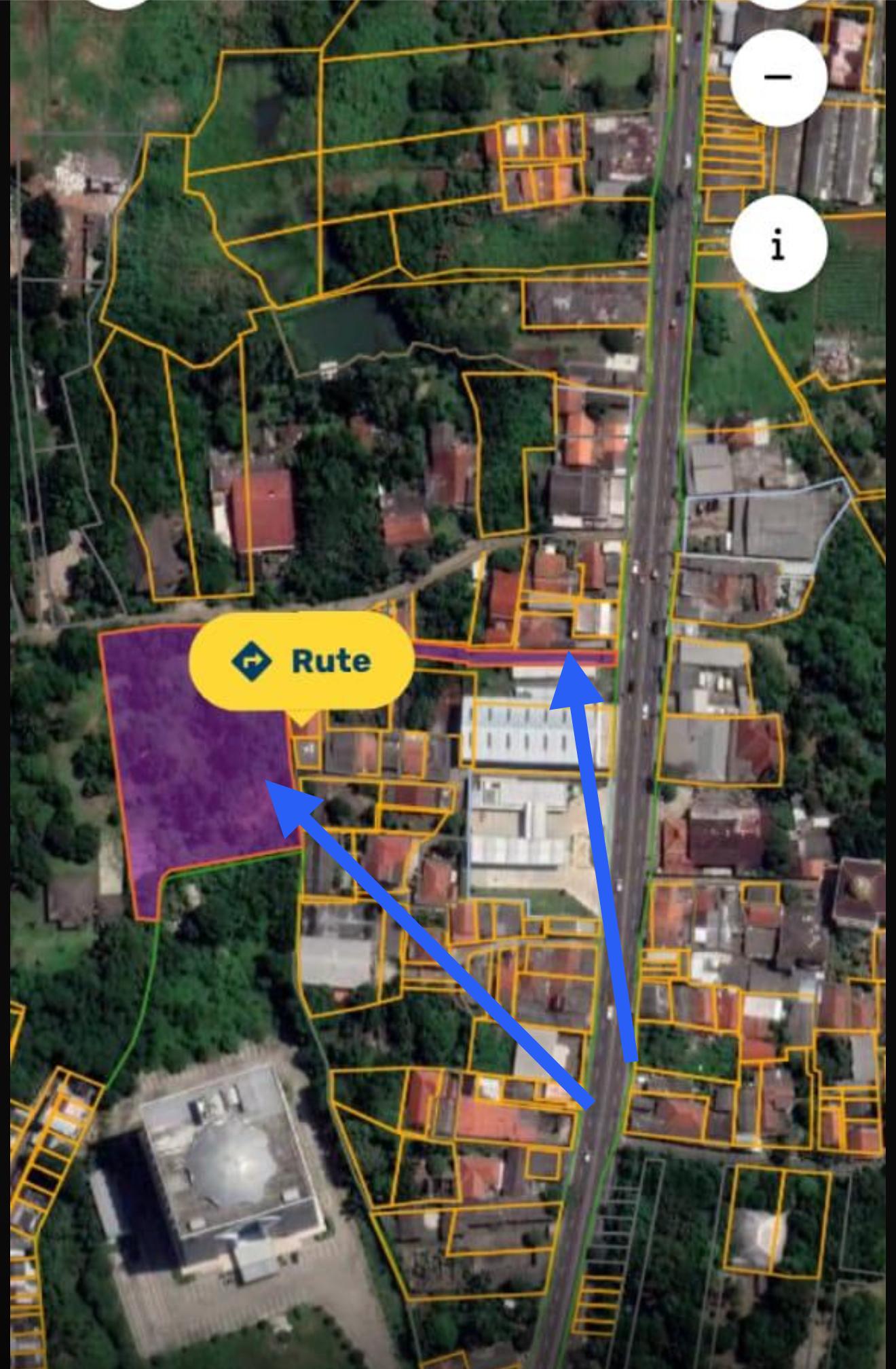 Dijual Sebidang Tanah dibawah harga NJOP