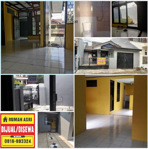 DIJUAL MURAH RUMAH PLUS TOKO DI VILLA NUSA INDAH 2 BLOK Y