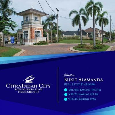 DIJUAL RUMAH LUAS MURAH DI CITRA INDAH CITY