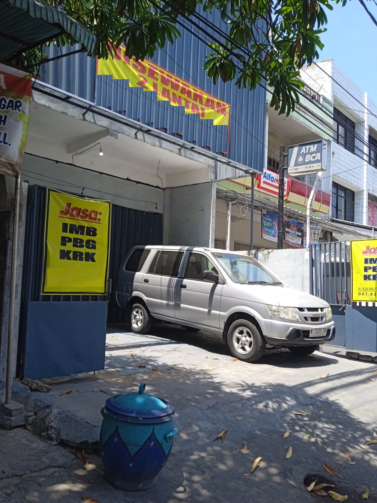 ruko disewakan kalibutuh surabaya