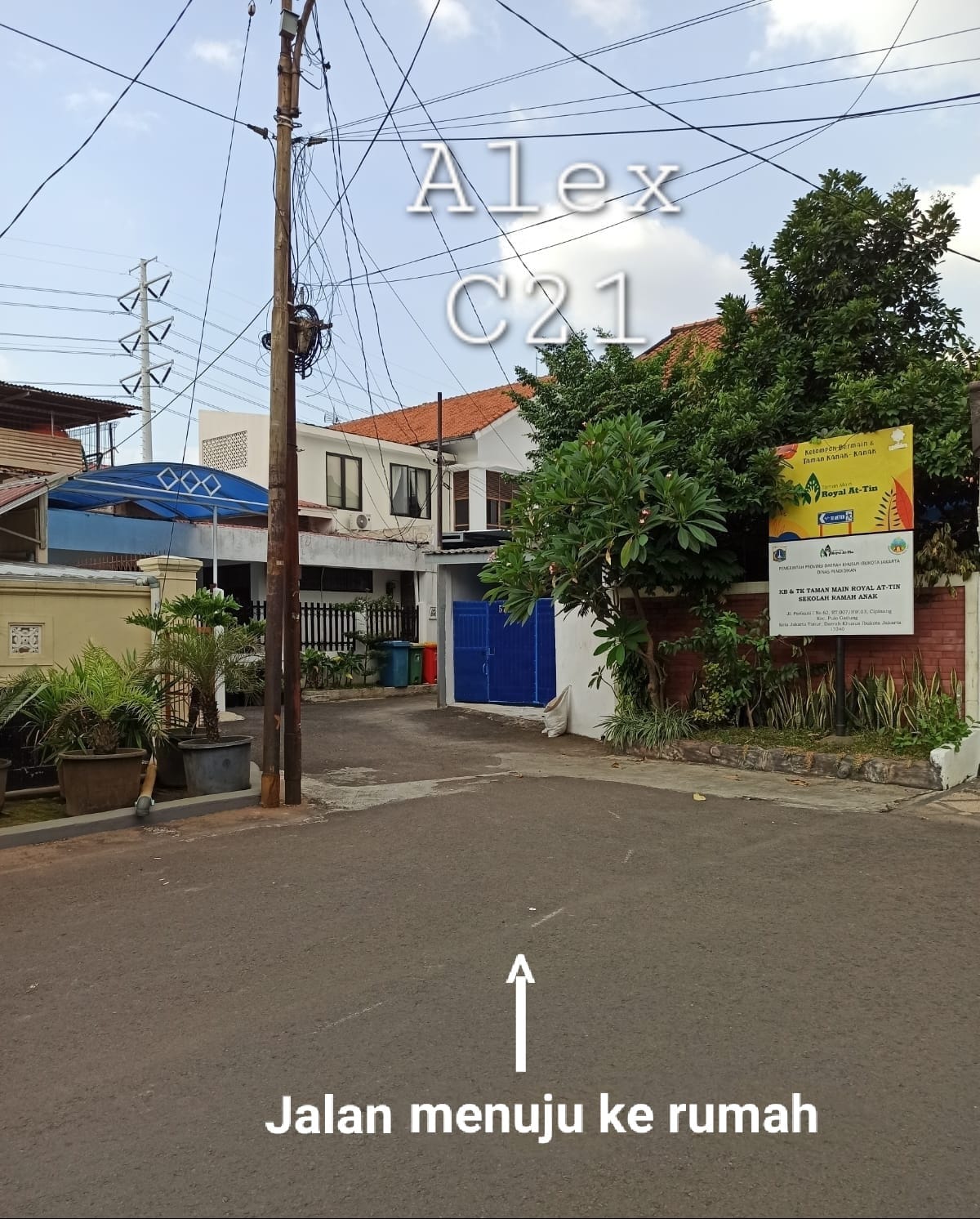 Jual rumah hitung tanah saja di Cipinang, Jakarta Timur