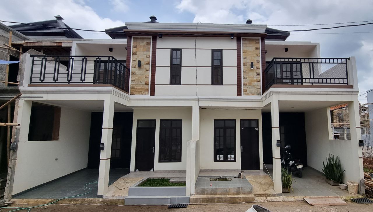 RUMAH BERNUANSA BALI DI JALAN RADAR AURI CIJAGO KOTA DEPOK