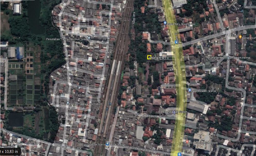 Jual rumah DEPOK Jl. Kartini, Pancoran Mas, Depok