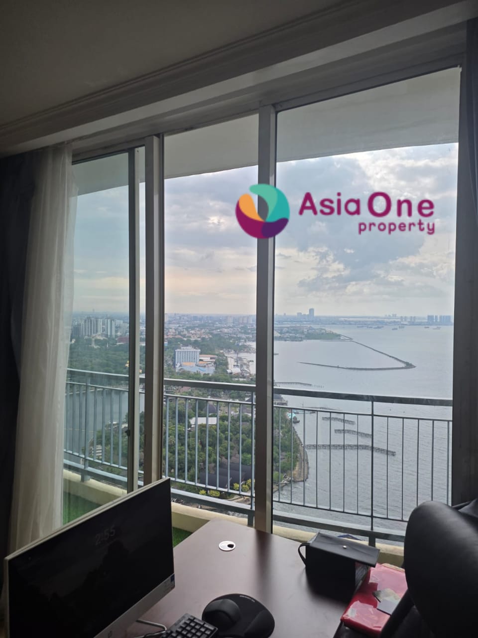Dijual apartemen Ancol Mansion 1BR furnished view laut