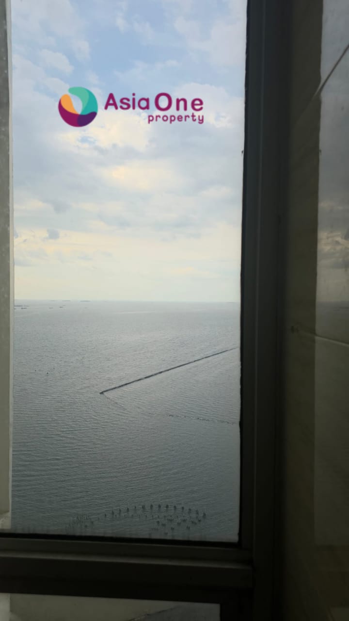 Dijual apartemen Ancol Mansion 3BR furnished view laut