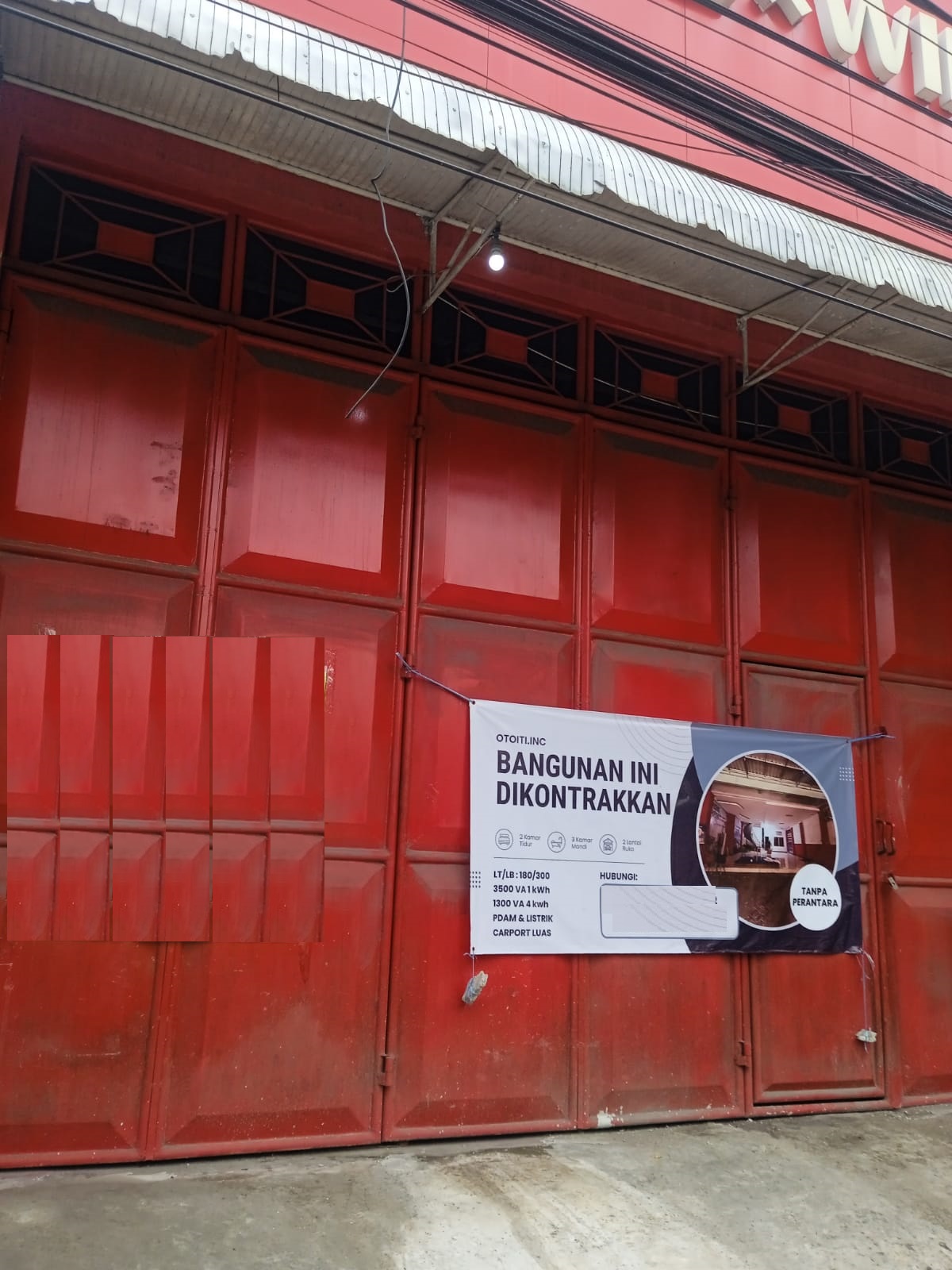 ruko disewakan raya dukuh kupang surabaya