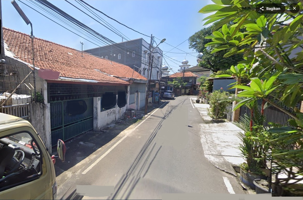 Jual tanah di Jatinegara, Rawa Bunga, Jakarta Timur