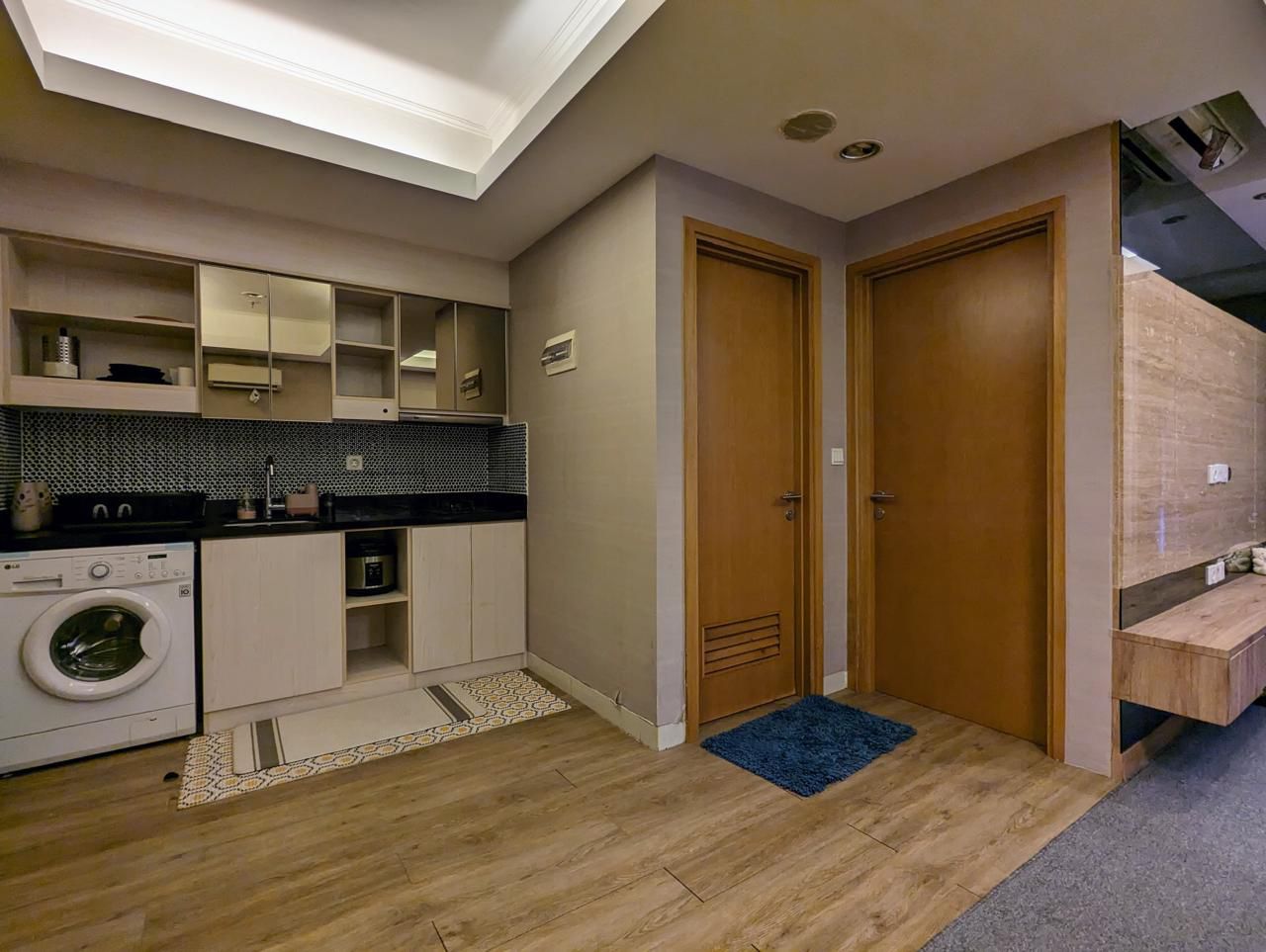 Dijual apartemen The Mansion Bougenville 2BR jadi 1 furnished