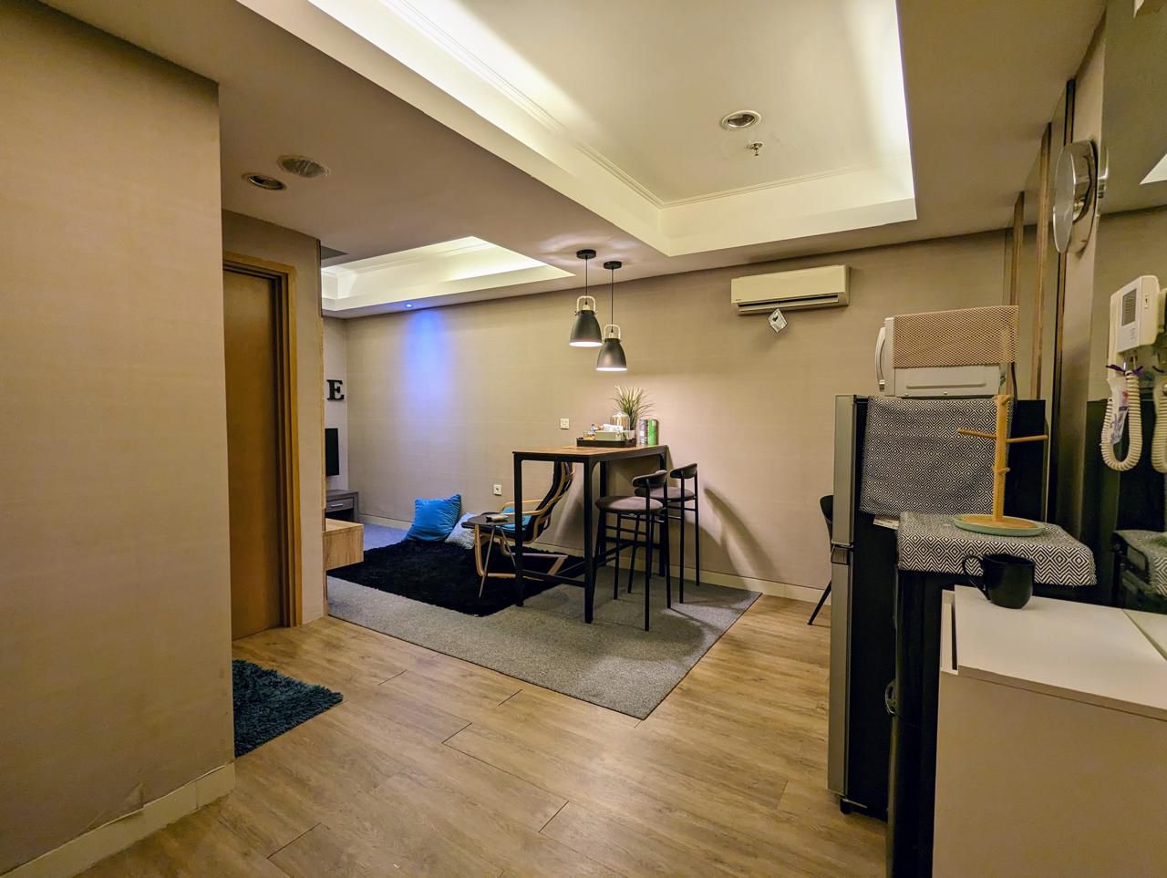Dijual apartemen The Mansion Bougenville 2BR jadi 1 furnished