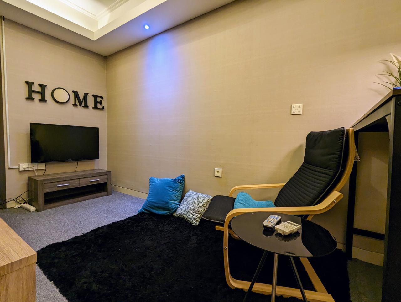 Dijual apartemen The Mansion Bougenville 2BR jadi 1 furnished
