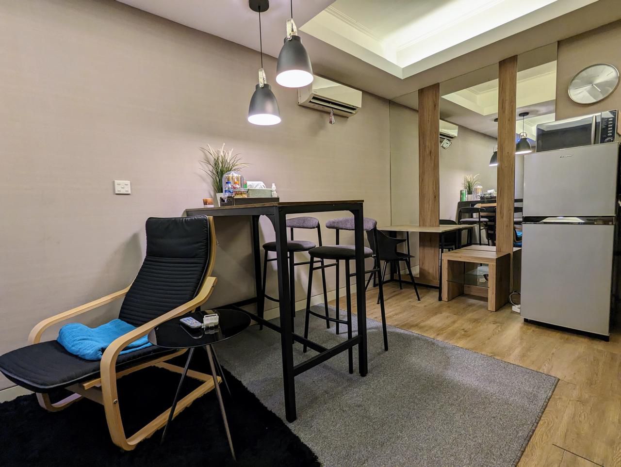 Dijual apartemen The Mansion Bougenville 2BR jadi 1 furnished