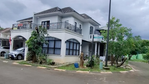 Dijual Rumah posisi Hook, ada Balkon di Kota Wisata, Cibubur