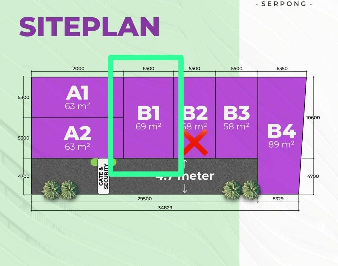 Tanah kavling siap bangun dekat Unpam Tangerang Selatan