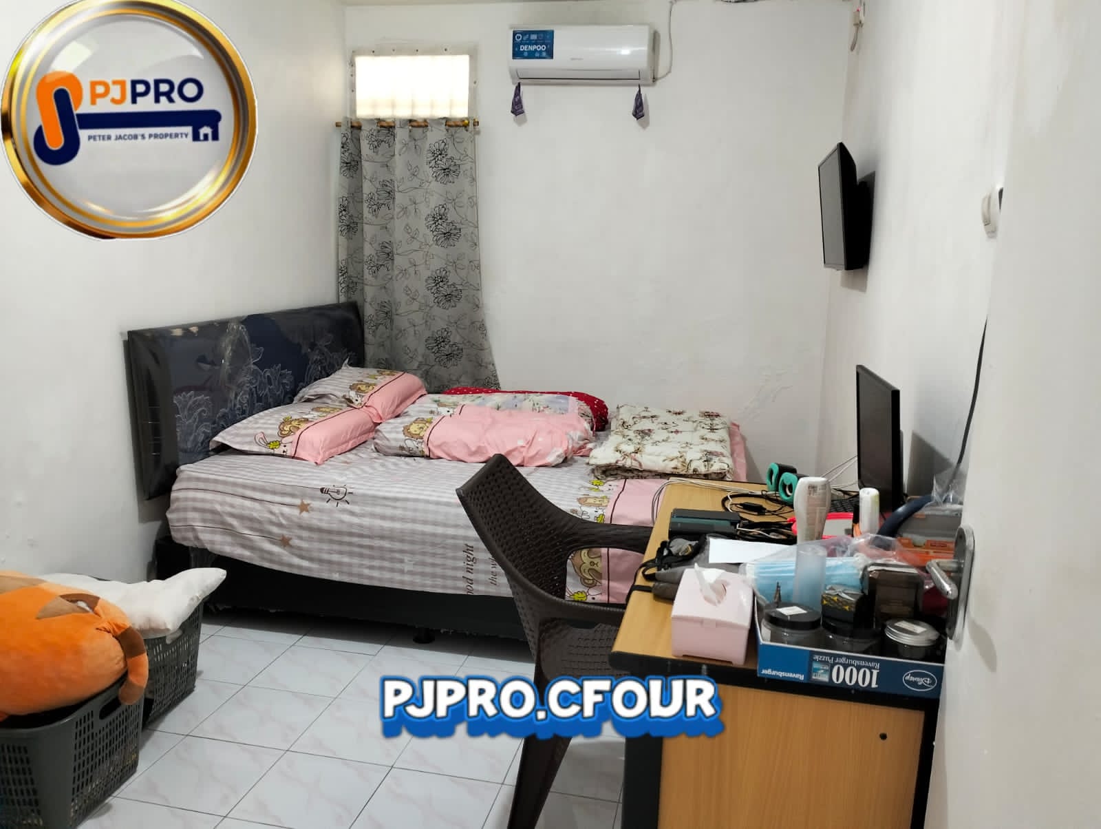 Dijual Rumah dengan Area Bebas Banjir di Villa Indah Permai