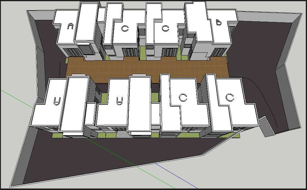 Dijual rumah TownHouse 8 unit di Kemang , Bangka, Mampang
