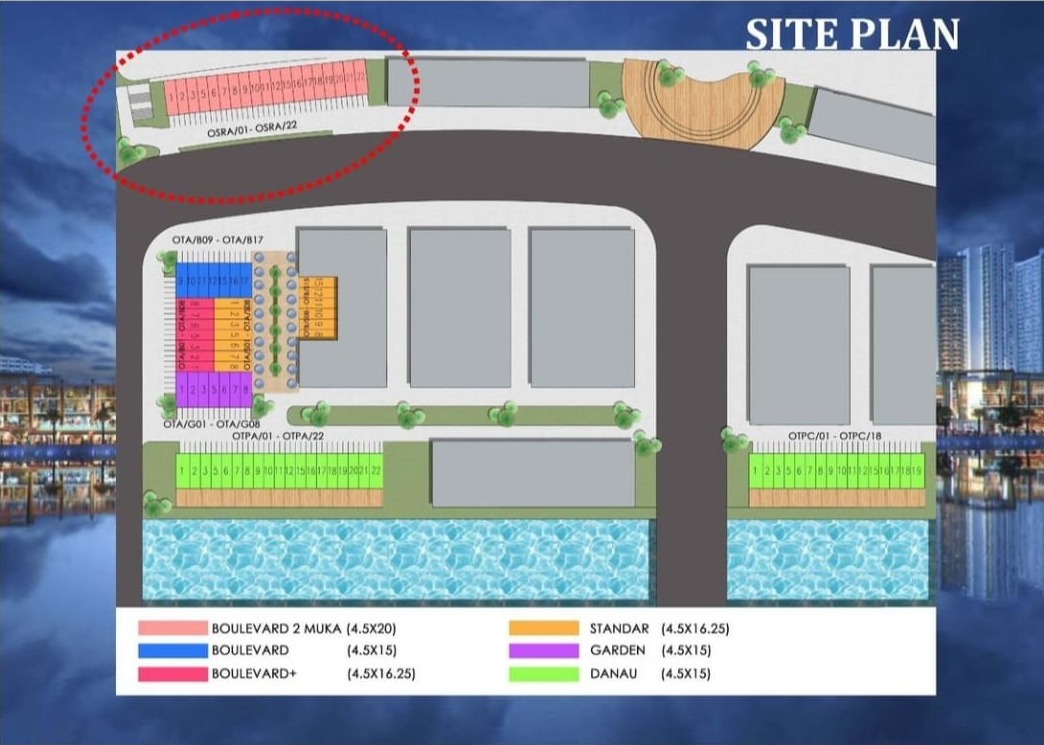 Dijual Ruko Osaka PIK 2