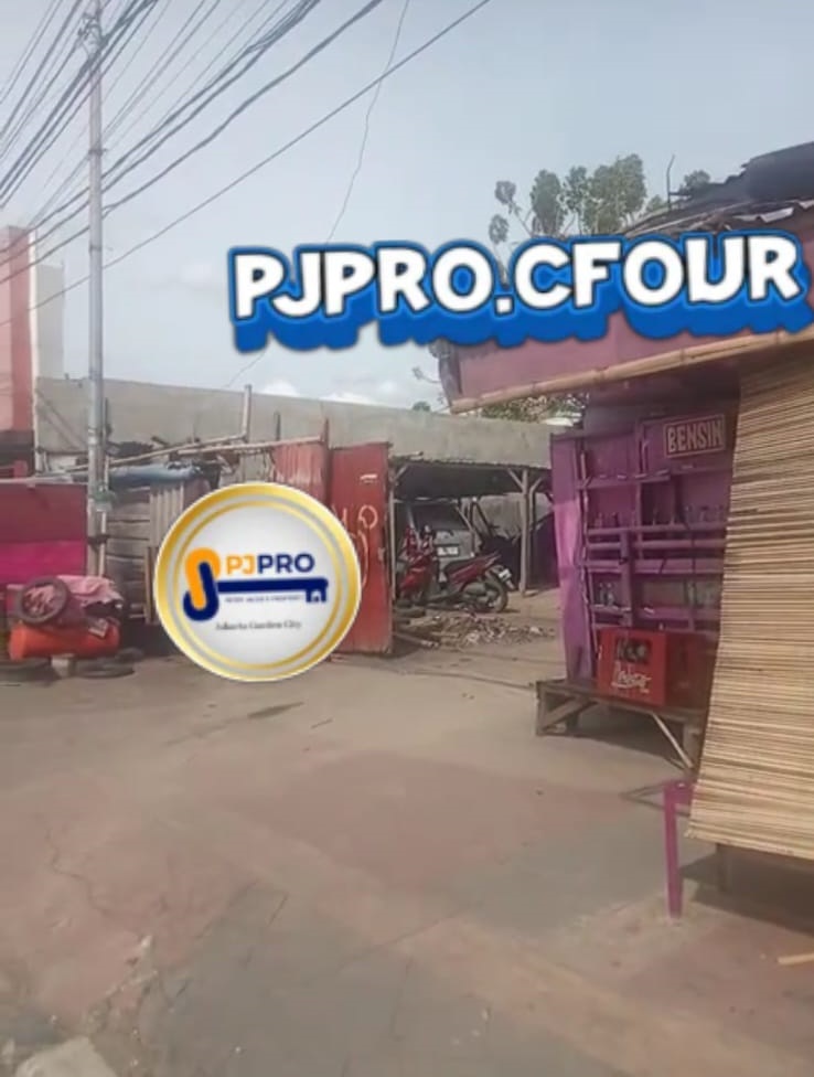 Dijual/Disewa Tanah Bangunan Bagus Lokasi Strategis di Cakung