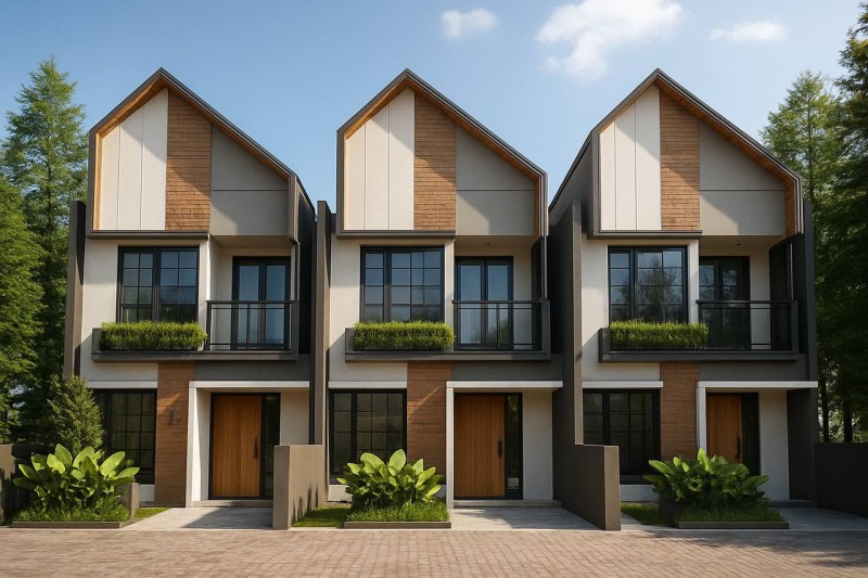 Rumah Nordic Strategis D'Rayyan Residence Mainroad Jl.Cihanjuang