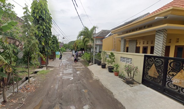 DIJUAL RUMAH MURAH DI VILLA INTAN 1 KLAYAN CIREBON JALAN LEBAR