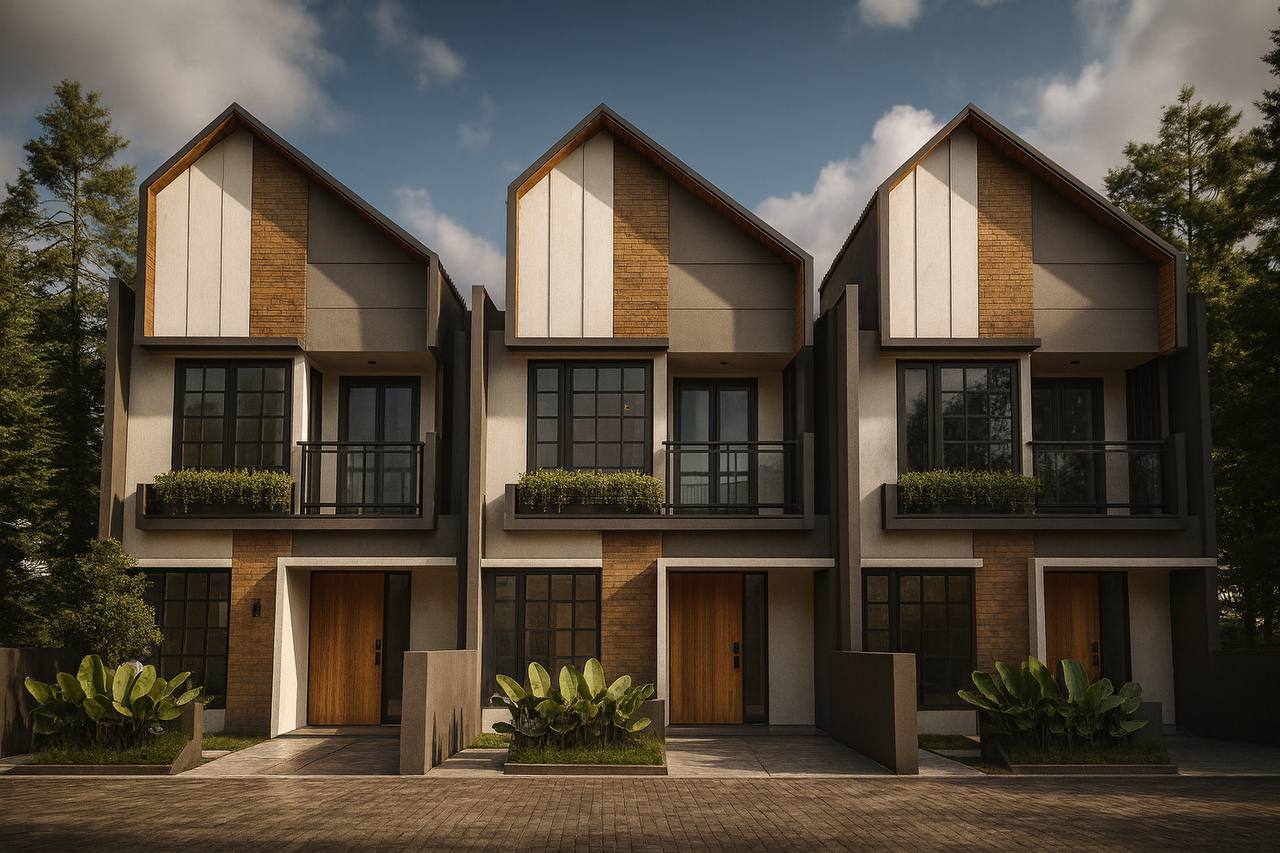 Rumah Nordic Strategis D'Rayyan Residence Mainroad Jl.Cihanjuang