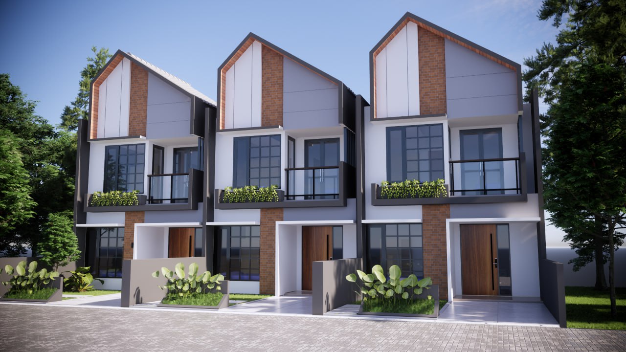 Rumah Nordic Strategis D'Rayyan Residence Mainroad Jl.Cihanjuang