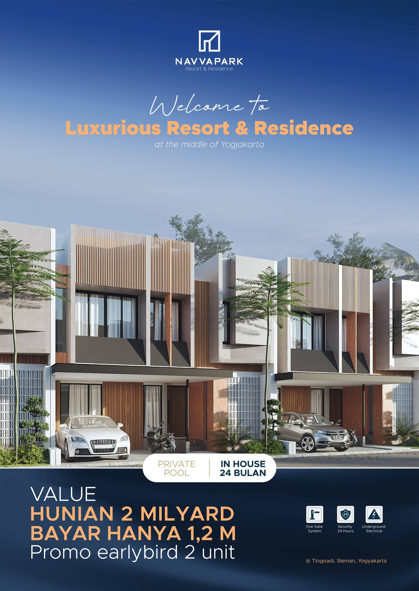 PROMO EARLY BIRD, HUNIAN MEWAH DEKAT EXIT TOL KRONGGAHAN SLEMAN