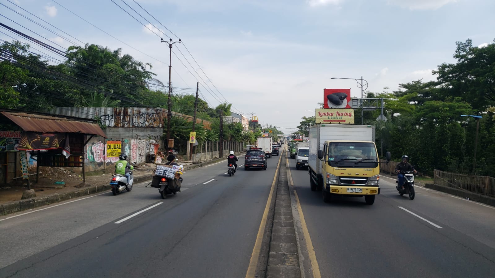 Disewakan Tanah di Jl. Raya Parung, Lebak Wangi, Jawa Barat