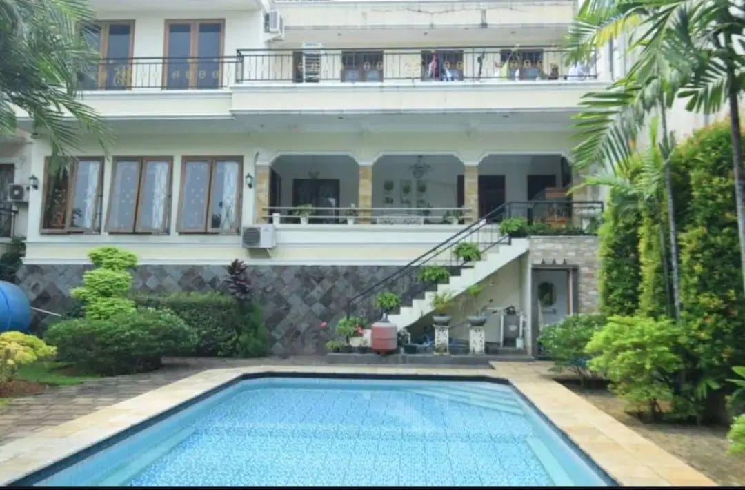 Jual dibawah Njop rumah mewah luas di area Perdatam, Pancoran