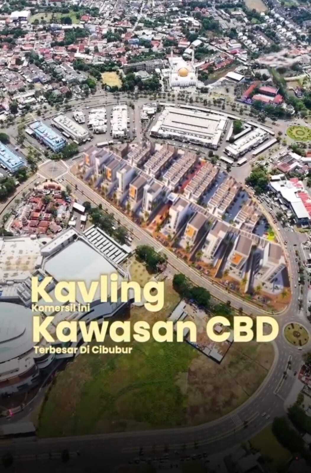 Dijual Kavling Komersial North Square District, CIbubur