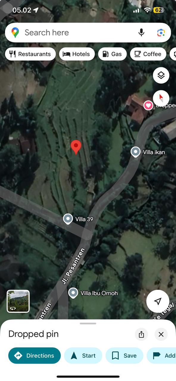 JUAL TANAH SAWAH DI CILEMBER CISARUA KABUPATEN BOGOR