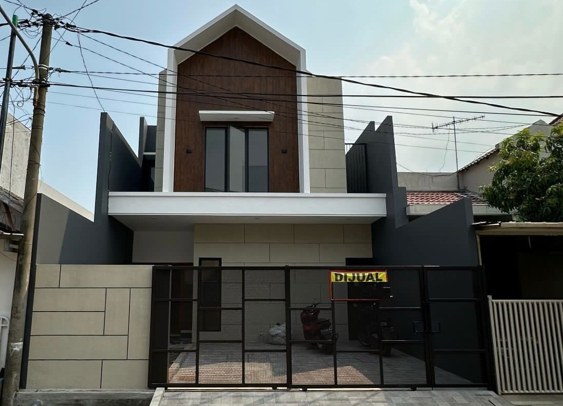 rumah dijual rungkut asri tengah surabaya