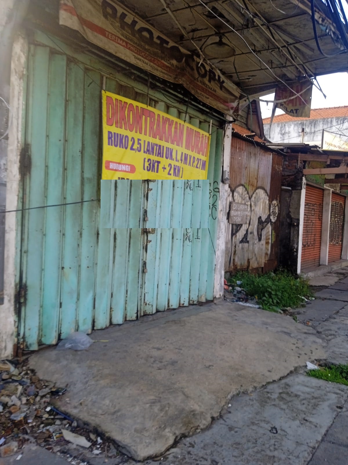 ruko dijual pasar kembang surabaya