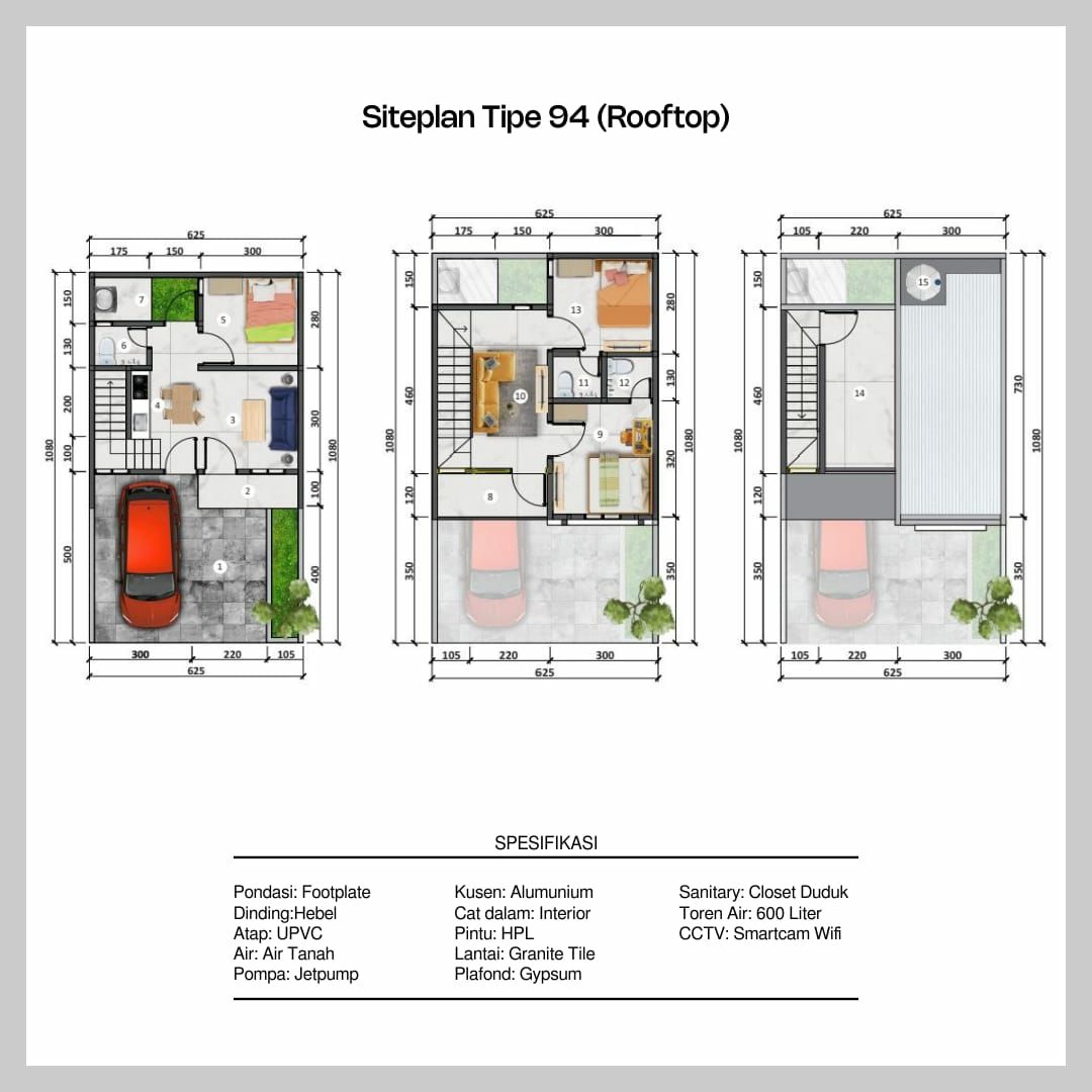 Rumah mewah area Grand Depok City dekat alun-alun