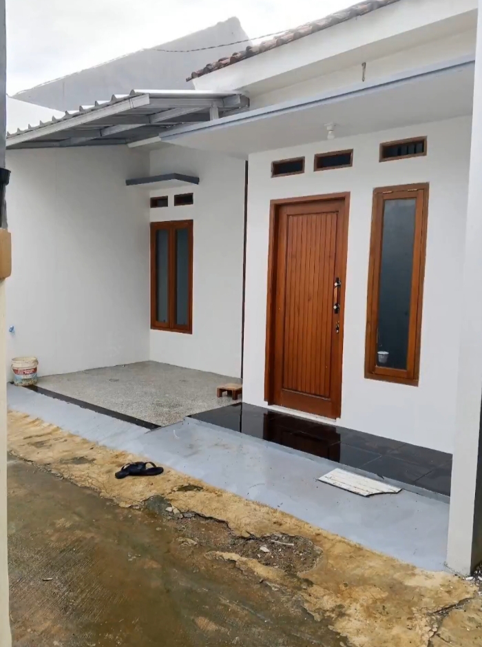 Rumah baru murah mezzaine akses motor di Pondok Rajeg