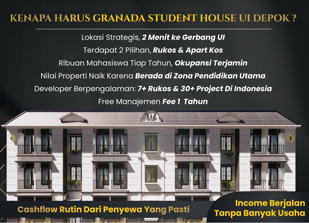 Segera Miliki Kost Autopilot di Kawasan Kampus UI Depok