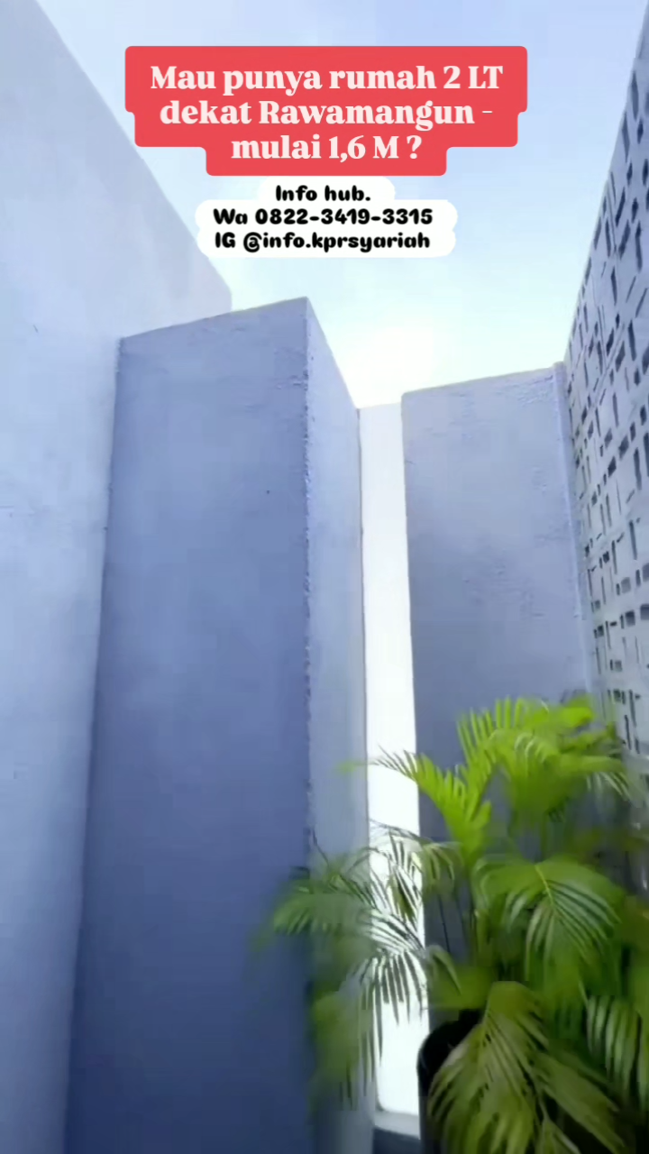 Mau punya rumah 2LT dekat Rawamangun Jakarta Timur mulai 1,6 M