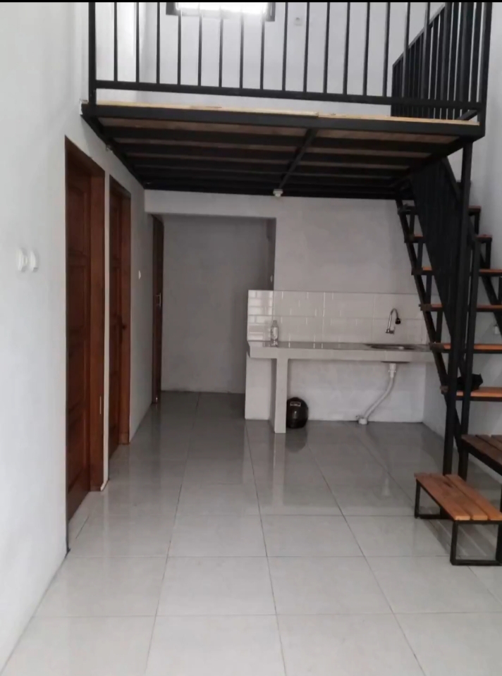 Rumah baru murah mezzaine akses motor di Pondok Rajeg