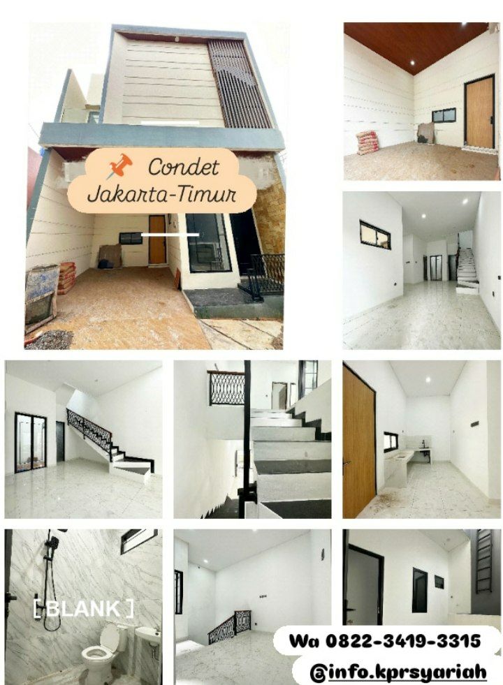 Rumah baru 2LT Condet Jakarta Timur Siap huni