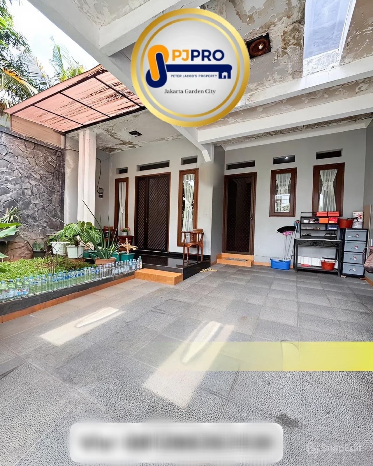 Dijual Rumah Semi Furnished Bebas Banjir di Komplek Billy Moon