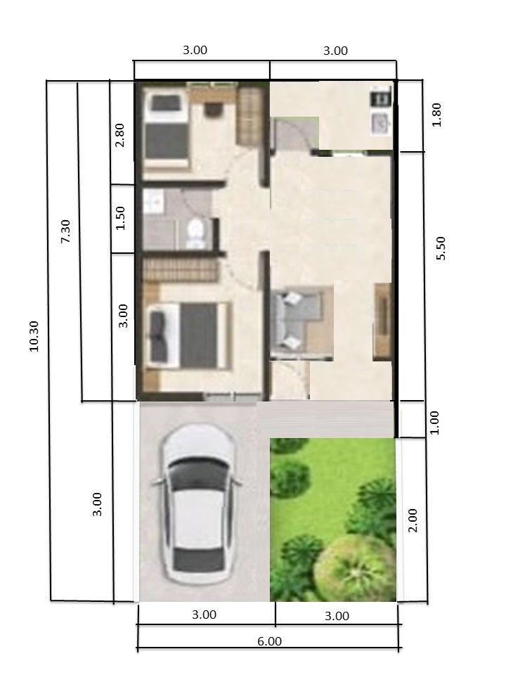 Rumah ready cuma 5 menit Univ Pamulang Tangerang Selatan