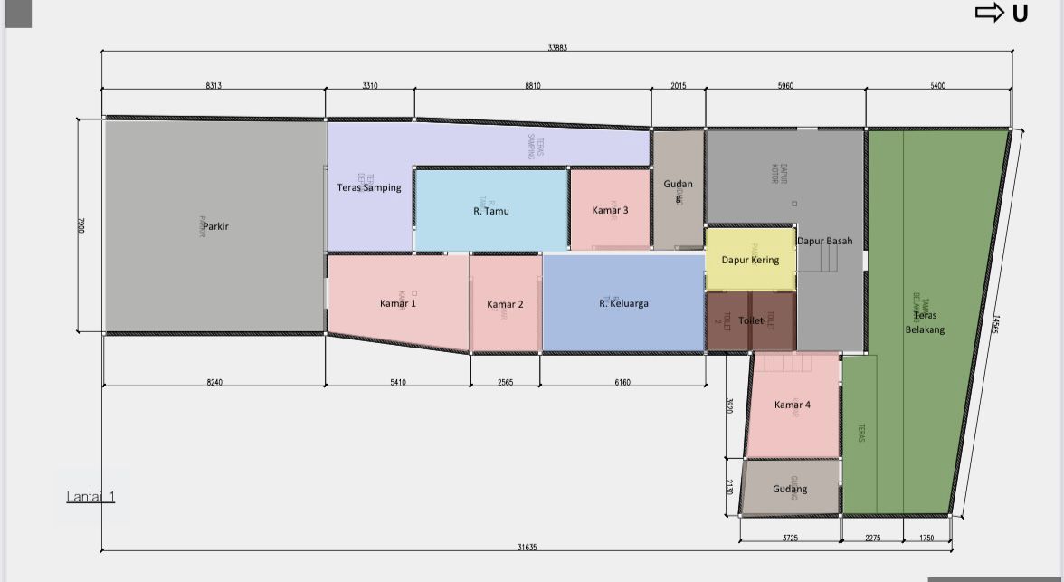 Dijual TANAH MURAH, JAGAKARSA, Jaksel, zona K2, COCOK USAHA