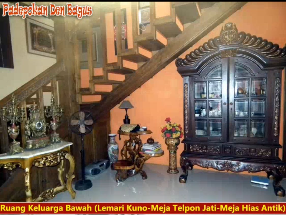 DIJUAL RUMAH ANTIK FULL KAYU JATI DI JATIBENING BEKASI